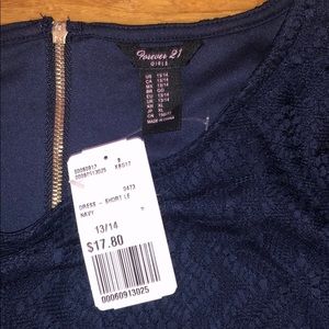 Navy Blue Girls Dress